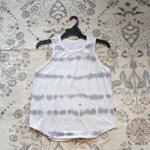 lululemon athletica Lavender Stripe Tank Top